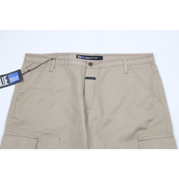 NOS Vtg 90s Marithe Francois Girbaud Mens 44x34 Baggy Relaxed Biker Cargo Pants - Picture 2 of 11